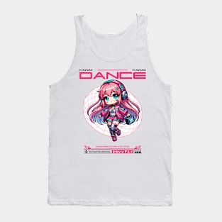 kawaii princess dance anime girls Tank Top